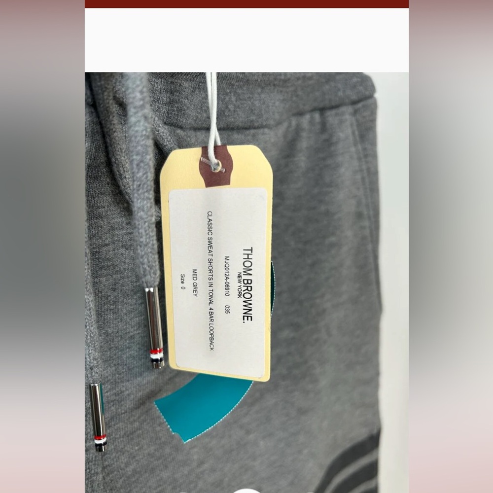 Thom Browne Charcoal Joggers